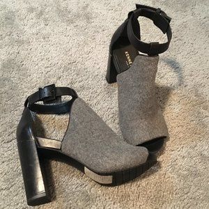 Kenneth Cole Open Toe Heeled Bootie
